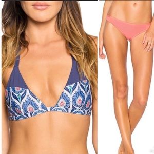 New Tavik Palm Desert Triangle Bikini Swimsuit XS
